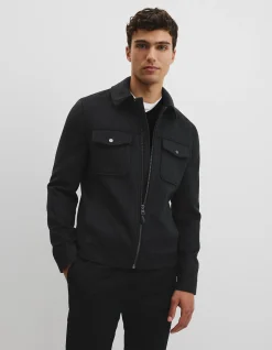Check Zip Through Jacket