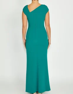 CHLOE COZUMEL CREPE GOWN