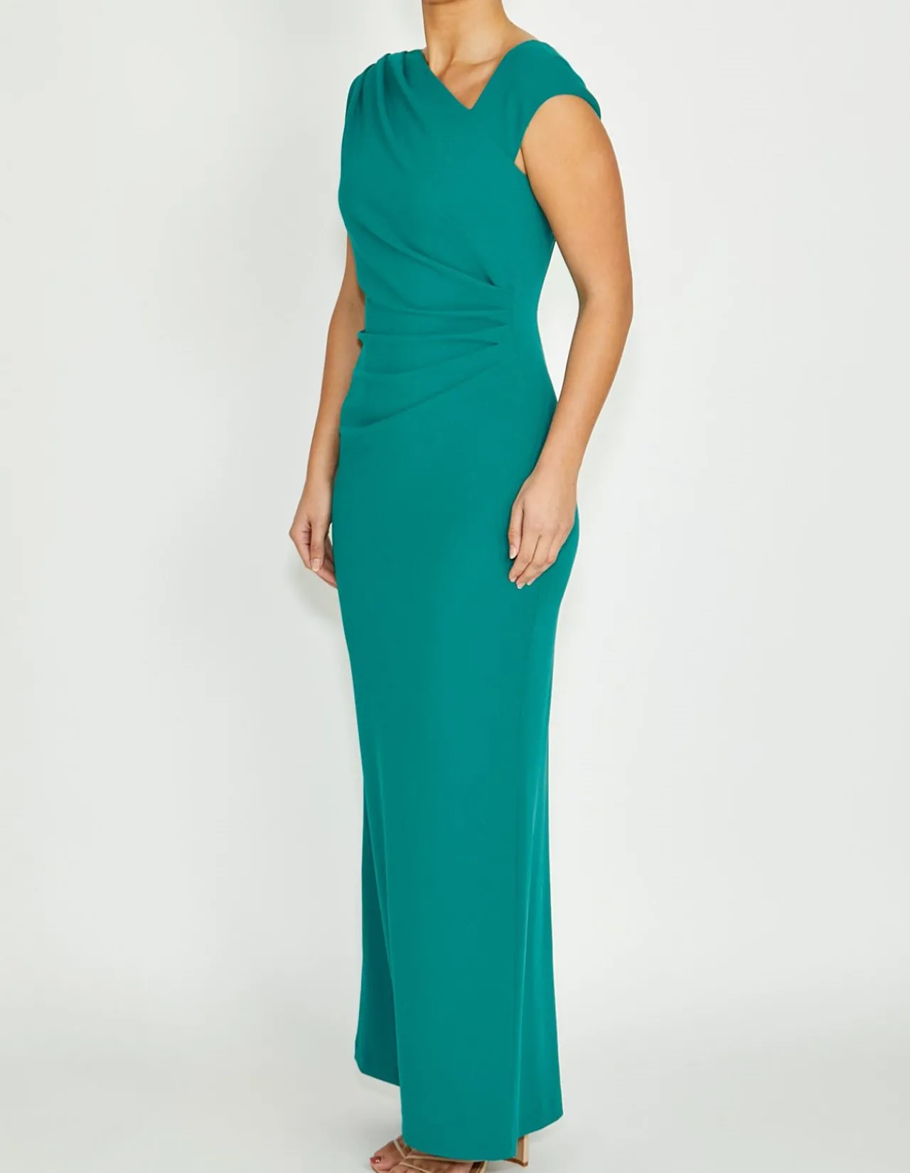 CHLOE COZUMEL CREPE GOWN