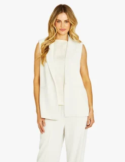Chloe Crepe Relaxed Tailored Vest