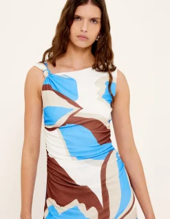 CIELO MESH MIDI DRESS