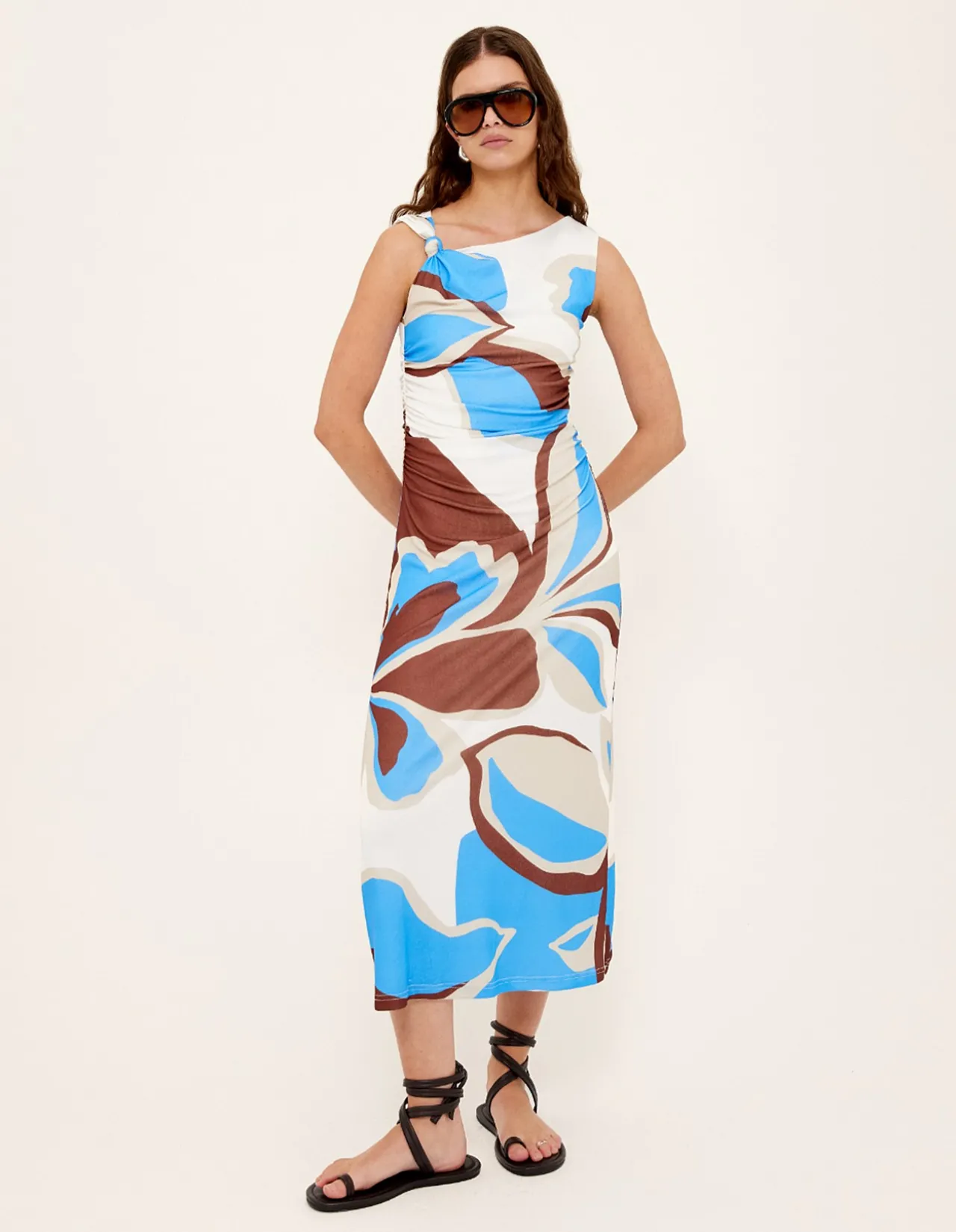 CIELO MESH MIDI DRESS