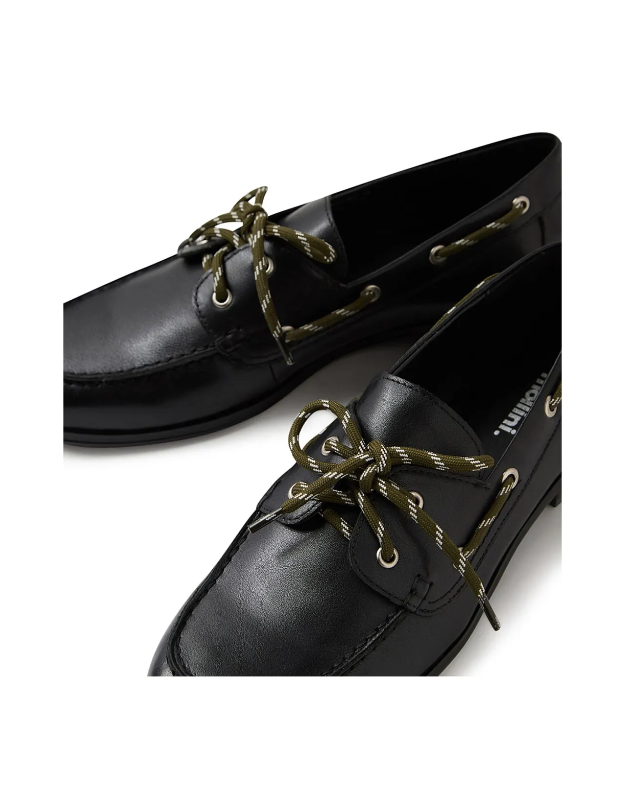 Cimare Lace Detail Leather Loafers