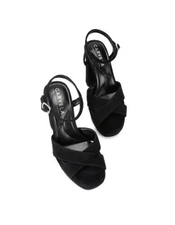 Cinzia Leather Platform Heel