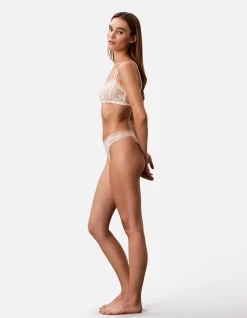 CK BLACK BRIDAL THONG