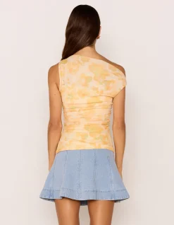 CLAIR MESH TOP
