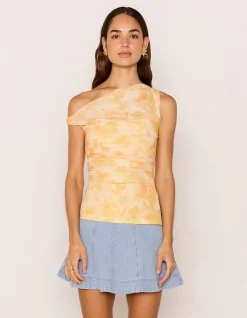 CLAIR MESH TOP