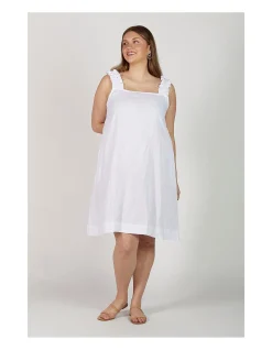Claire Short Linen Dress