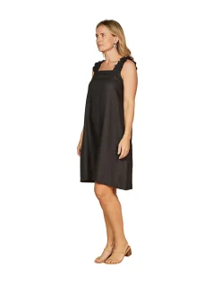 Claire Short Linen Dress