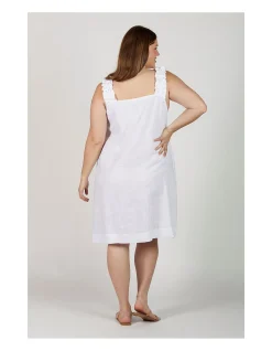 Claire Short Linen Dress