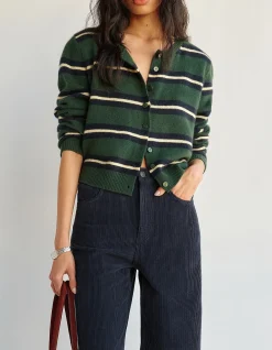 CLARA CREWNECK CASHMERE CARDIGAN