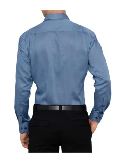Classic Fit Nailhead Regular Fit Cuff Business Shirt