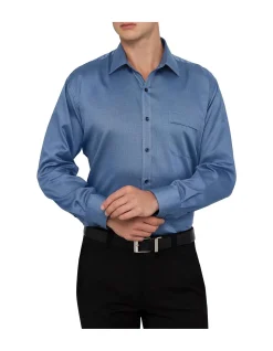 Classic Fit Nailhead Regular Fit Cuff Business Shirt