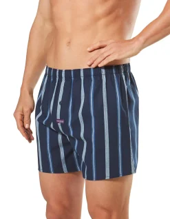 CLASSIC MIXED CHECKS YARN DYED COTTON BLEND BOXER