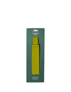 Classic Silicone Luggage Tag Gorse Yellow