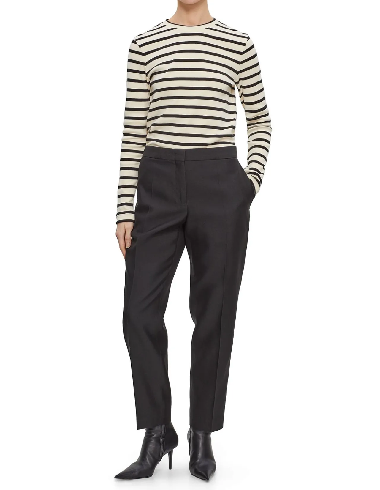 Classic Black Suit Trouser