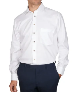 Classic BOTTONE CIOCOLATO LUX Shirt
