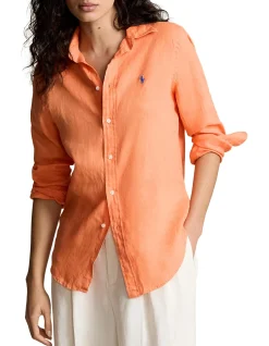 CLASSIC FIT LINEN SHIRT