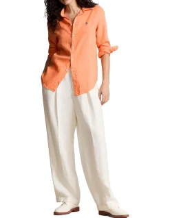 CLASSIC FIT LINEN SHIRT
