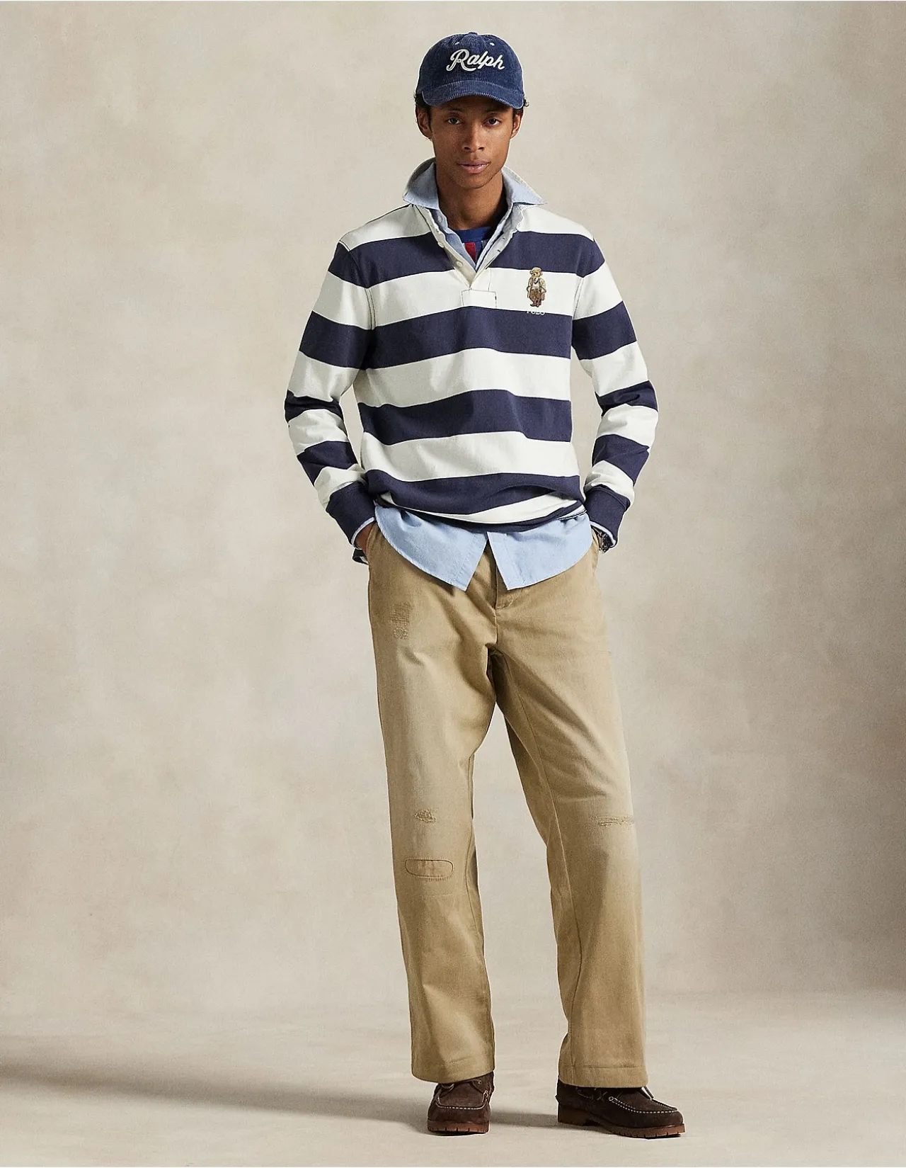 Classic Fit Polo Bear Rugby Shirt