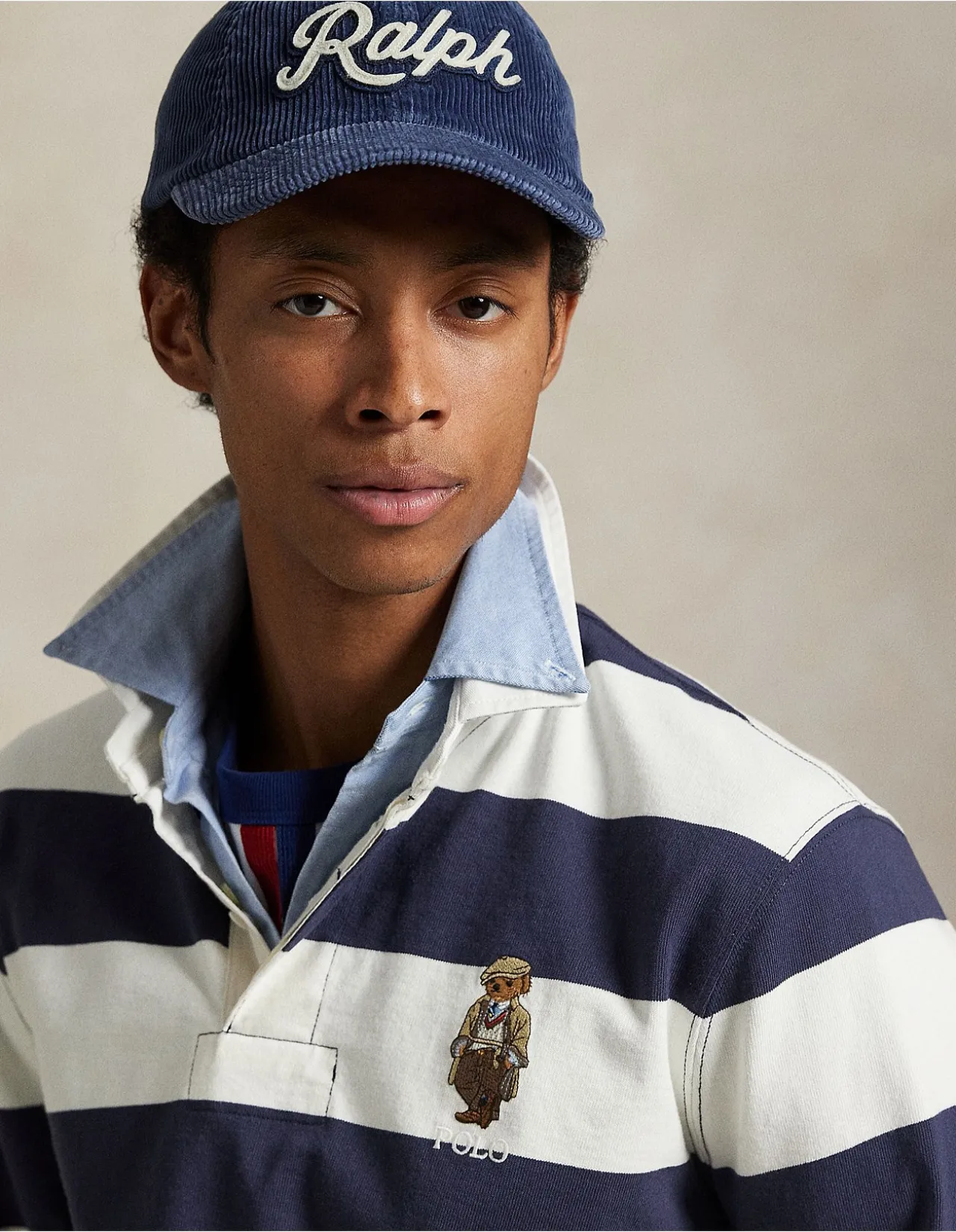 Classic Fit Polo Bear Rugby Shirt