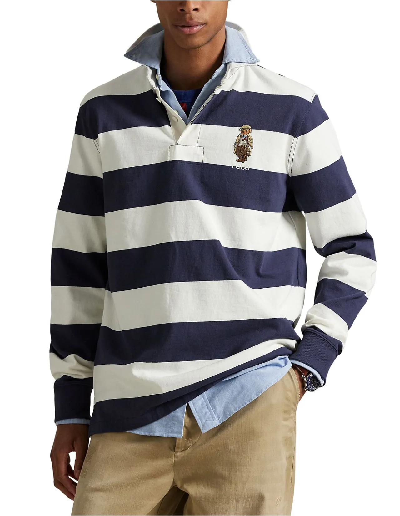 Classic Fit Polo Bear Rugby Shirt