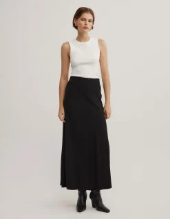 Clean Maxi Skirt