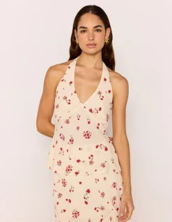 CLEMENCE HALTER BIAS TOP
