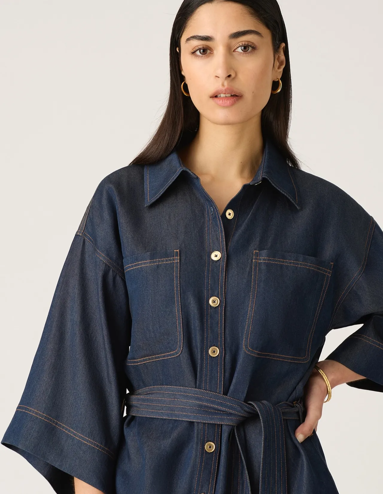 CLEO DENIM SHIRT