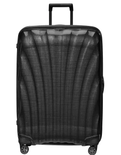 C-Lite 75cm Large Suitcase Black
