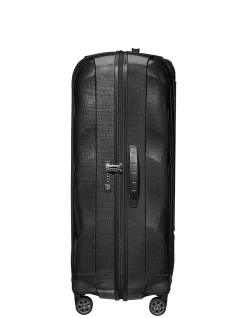 C-Lite 75cm Large Suitcase Black