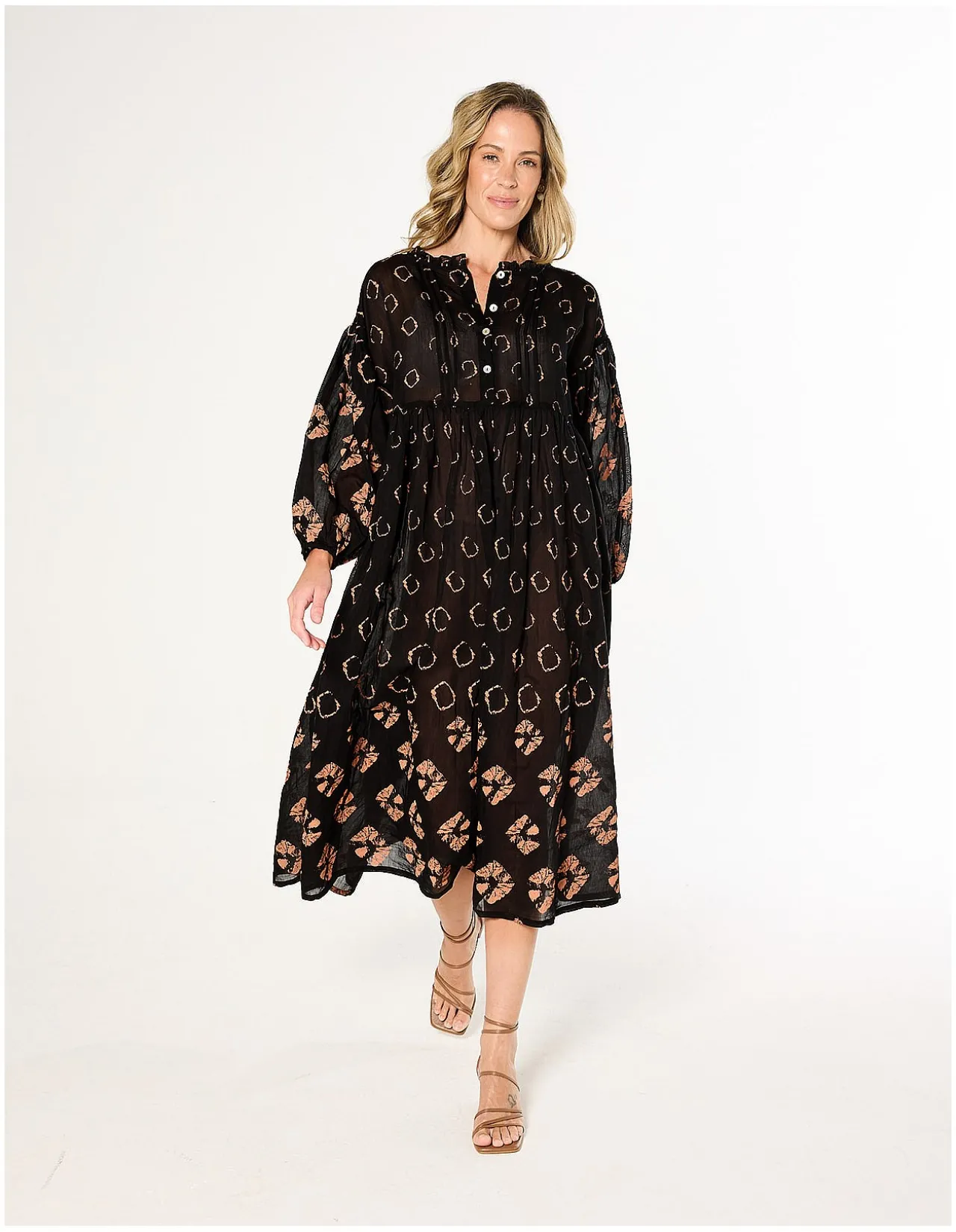Coco Cotton Silk Dress