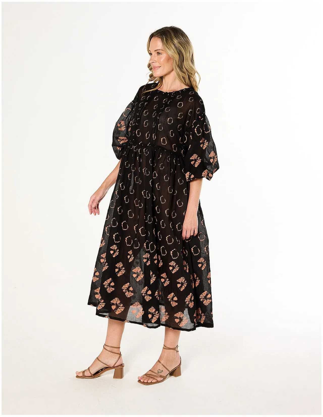 Coco Cotton Silk Dress