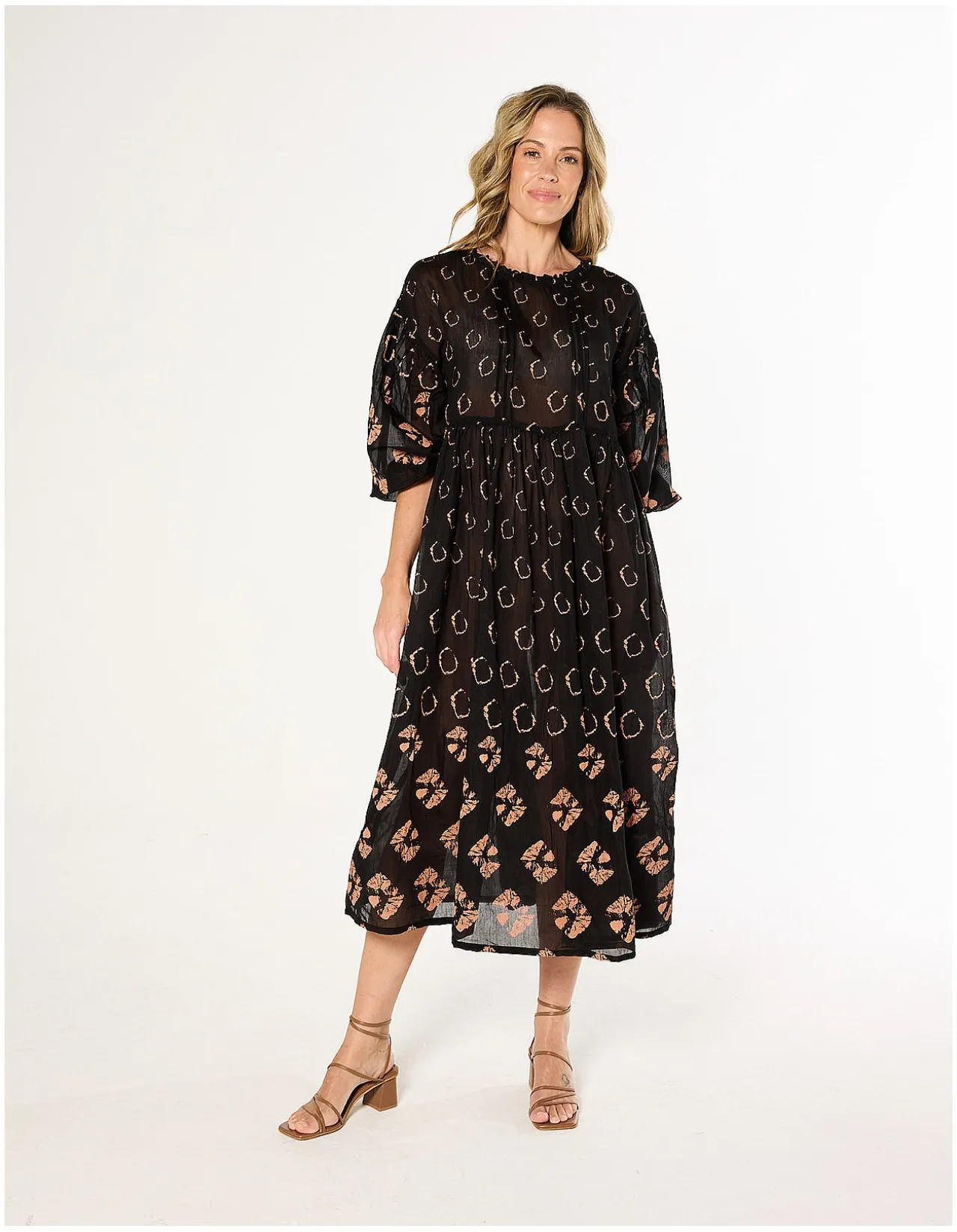 Coco Cotton Silk Dress