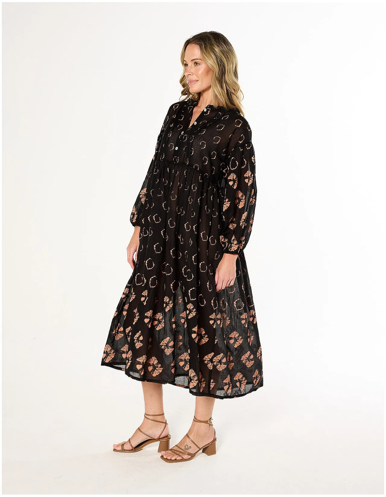 Coco Cotton Silk Dress