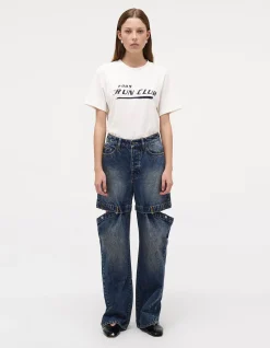 Coco Relaxed Cut Loose Detachable Panel Jeans