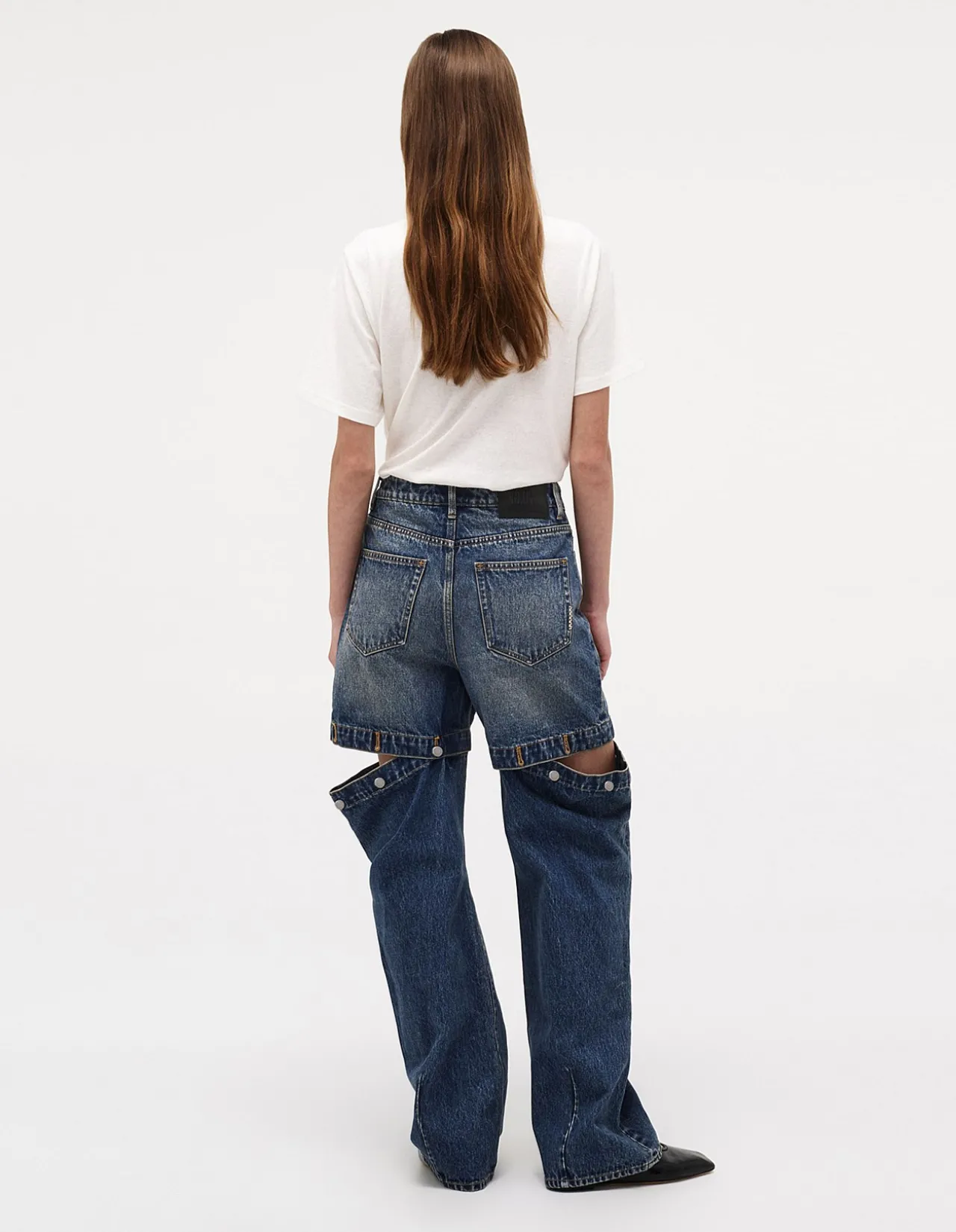 Coco Relaxed Cut Loose Detachable Panel Jeans