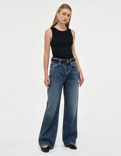 Coco Relaxed High Rise Wide Leg Jean