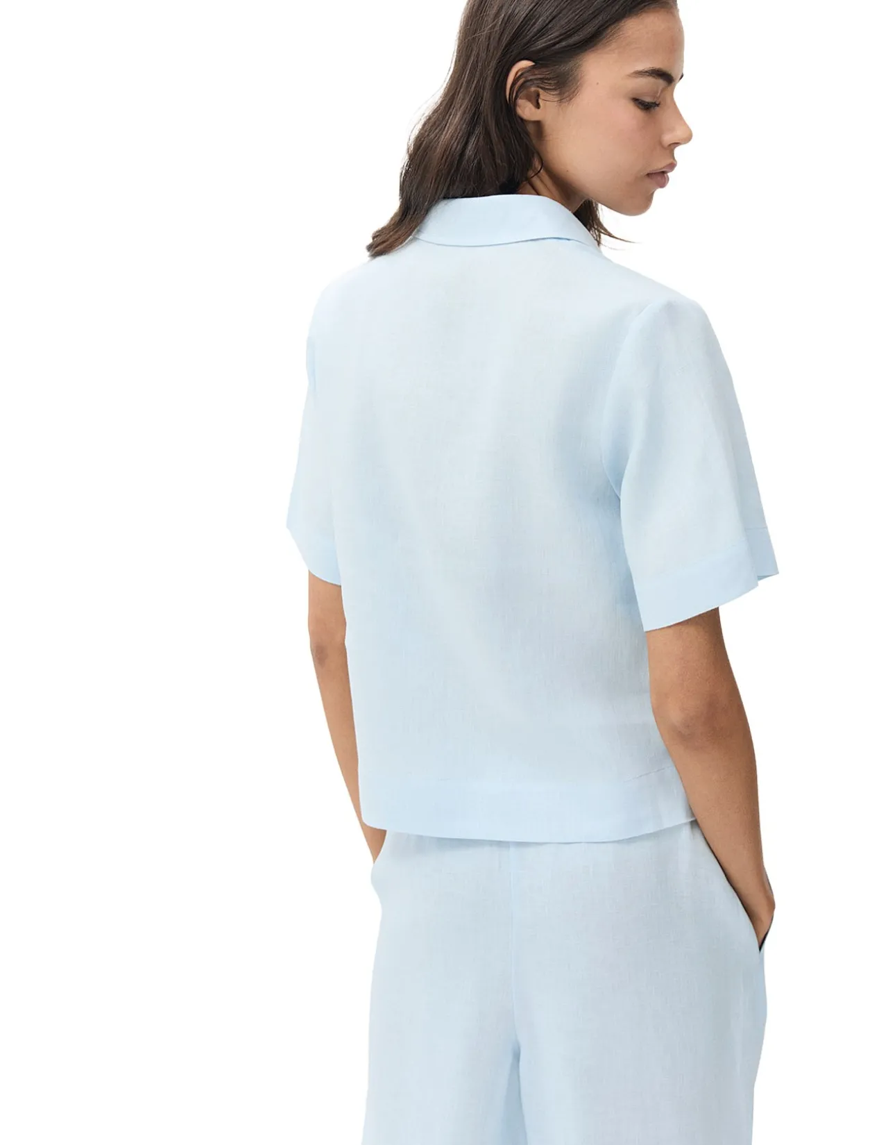 COLLARED POPOVER SHIRT