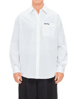 College Poplin Oversize Shirt