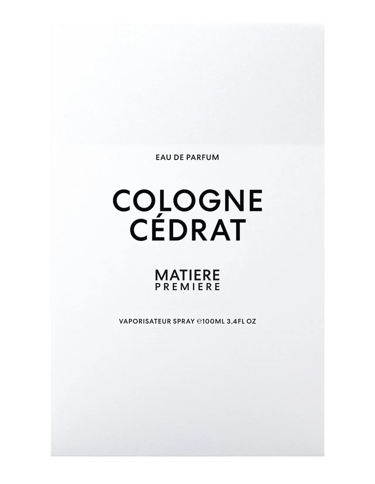 Cologne Cedrat Eau De Parfum 100ml
