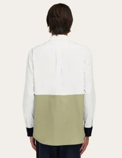 COLOR BLOCK SHIRT