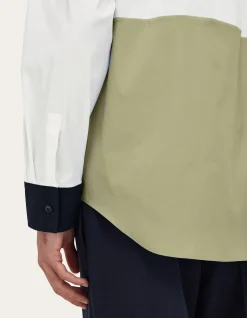 COLOR BLOCK SHIRT