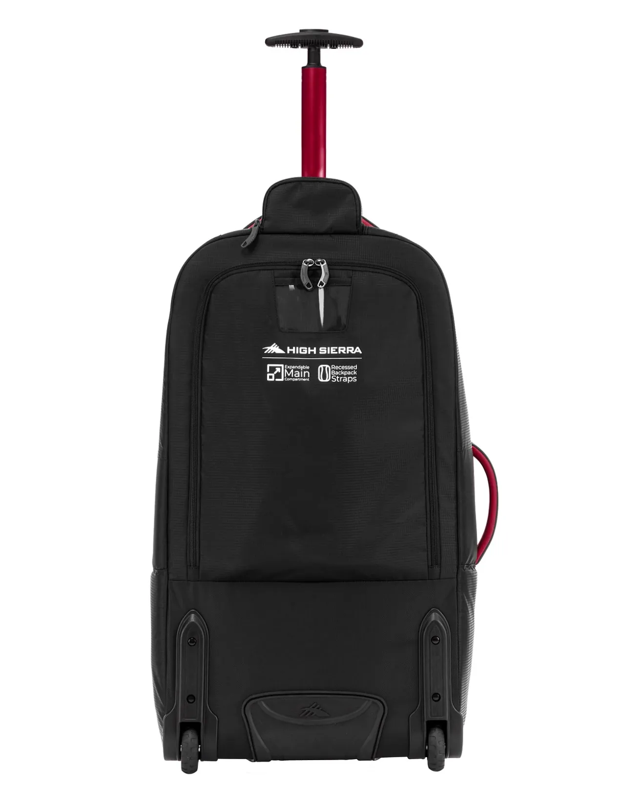 COMPOSITE V4 76CM WHEELED DUFFLE BLACK/RED
