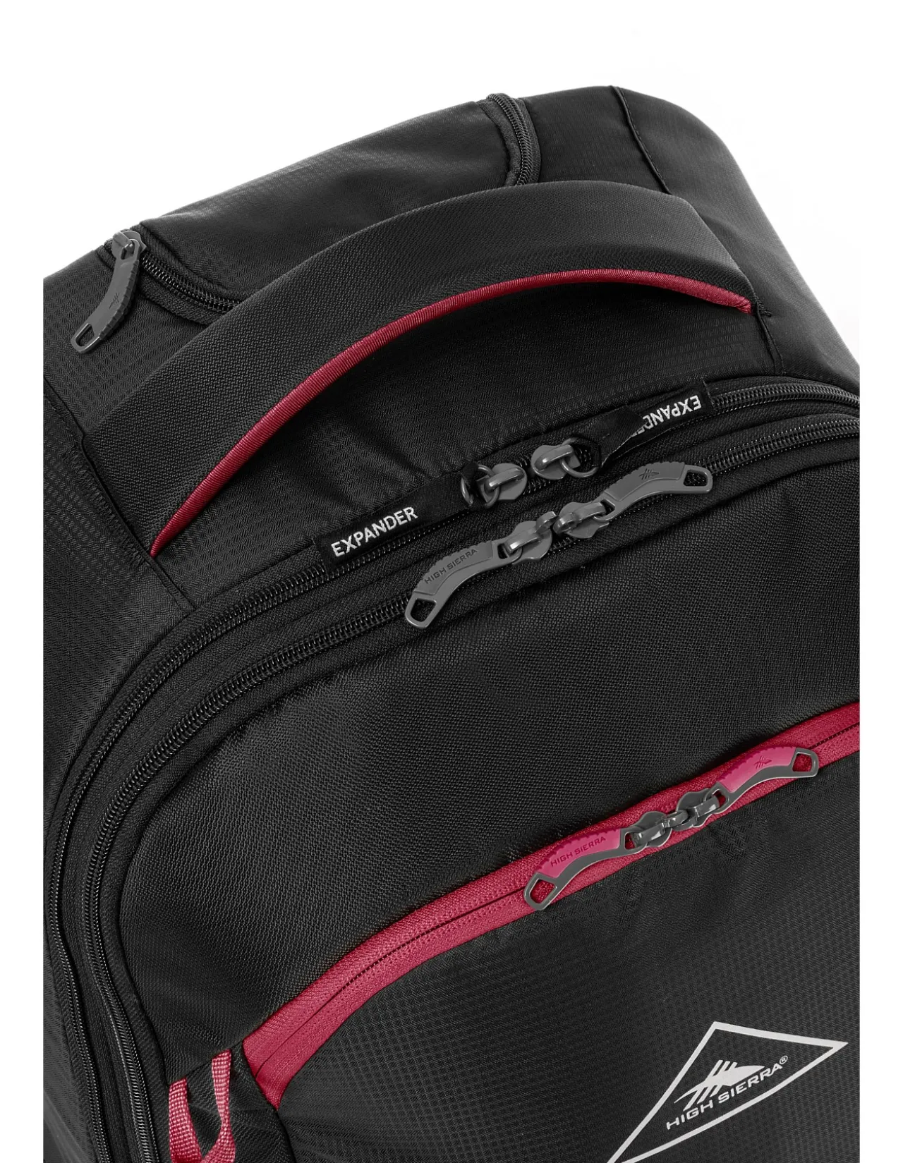 COMPOSITE V4 76CM WHEELED DUFFLE BLACK/RED