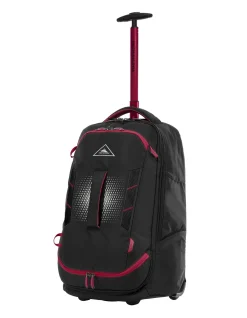 Composite V4 56cm Wheeled Duffle Black/Red