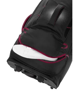 Composite V4 56cm Wheeled Duffle Black/Red