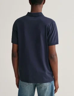 Contrast Piqué Polo Shirt