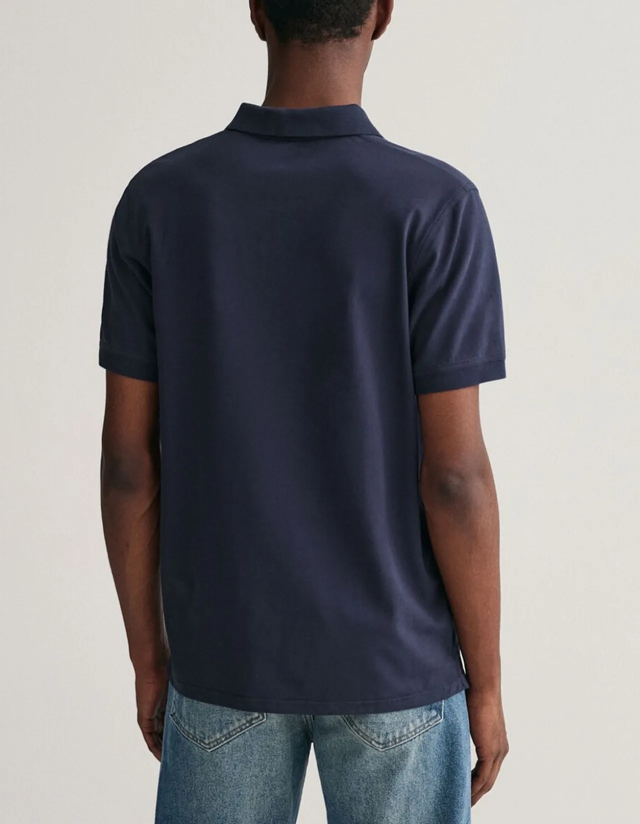 Contrast Piqué Polo Shirt