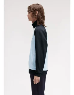 CONTRAST SLEEVE TRACK JACKET